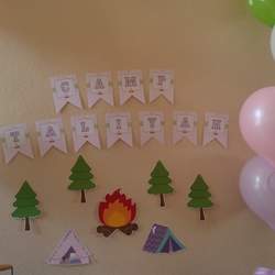 Taliyah's 8th birthday party  - Glamping 