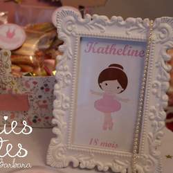 Ballerina Birthday Party - Gold & pink ballerina party