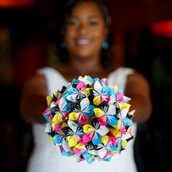 CMYK Origami Wedding - Vibrant