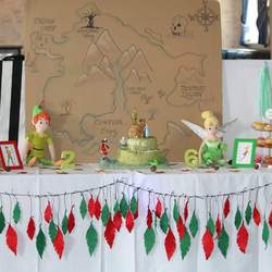 Casey and Taylors Neverland party - peterpan tinkerbell neverland party