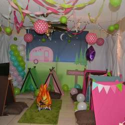 Tiani's Glam Camp 7th Birthday  - Camping