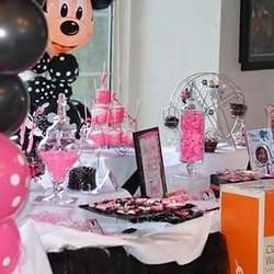 Ashley's Minnie Baby Shower - Mini Mourse