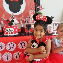 Avika's 3rd Birthday Minnie Mouse Party - Mickey Mouse / Minnie Mouse