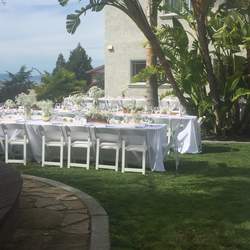 M + V's Wedding Reception - Gold and blush