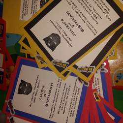 Luis's 5th and Julian's 2nd Transformer themed Birthday party - Transformers