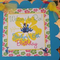 Jaidyn's Rio Carnaval birthday party - Rio 2