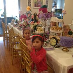 Kids High Tea Pamper Par-Tea - Alice in Wonderland