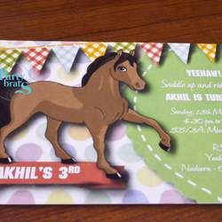 Akhil's 3rd Birthday - Pony/Horse