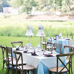 Bottles and Burlap Baby Shower - An Outdoor Chic Rustic Intimate Ocassion