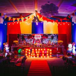 Circus birthday party - Circus
