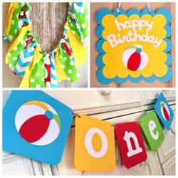 Beach Ball Pool Party! - Beach Ball Pool Party Theme!
