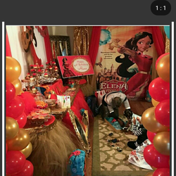 Alana's Elena of Avalor 4th birthday party - Pricess Elena of avalor 