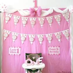 Princess 1st Birthday Party - Pink Princess