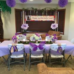 Lucy's woodland fairy party - Woodland fairy