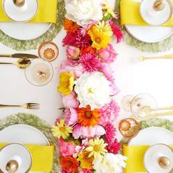 A Modern Easter Brunch - Floral
