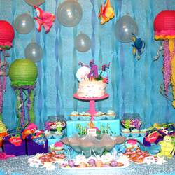 Alessa's 4th Under the Sea Birthday - Under the Sea