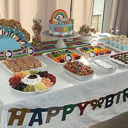 Connie's Rainbow 4th Birthday - Rainbow