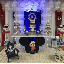 Bryson's Sailor Mickey First Birthday - Nautical Mickey