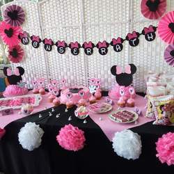 Minnie Pink birthday party - Minnie 