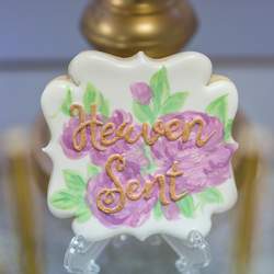 Welcoming Baby Alexa - Garden Chic