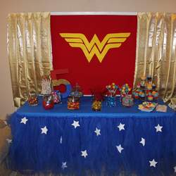 Mylee's Wonder Woman Party - Wonder Woman/Superheroes