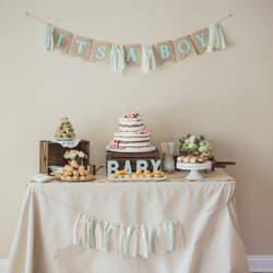 Vintage Baby Shower - None