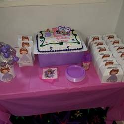 Saraye's 7th birthday party  - Sofia the First