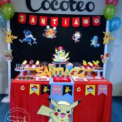 Santi cumple 6 - Pokemon