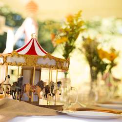Twins Roman & Melina's First Birthday Party - Vintage Circus & Carnival First Birthday Party