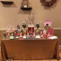 Pink & Gold Communion Party - Pink & Gold