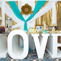 Gold Bridal Shower - Elegant Bridal Shower