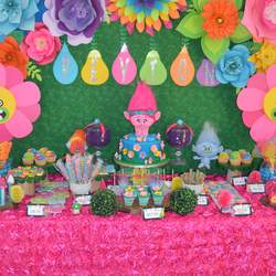 Peyton's 4th Trolls Birthday Party - Trolls