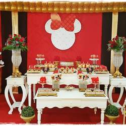 	 Minnie "Rouge et Or" Birthday Party - Minnie Mouse