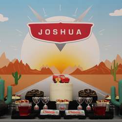 Cars Inspired 2nd Birthday - Cars / Trucks