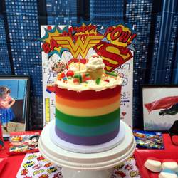 Eva & Ayden's Super Party!  - Wonder Woman & Superman 
