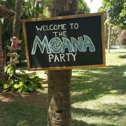 Moana tropical garden party - Moana 