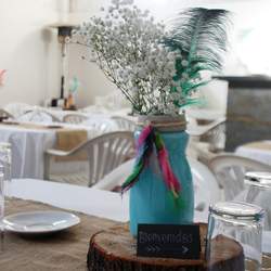Camping birthday party - Merienda