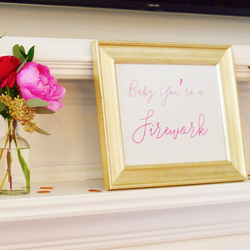 Baby You're a Firework 1st Birthday  - None
