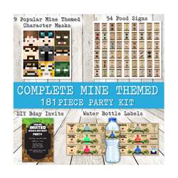 Minecraft Birthday - Minecraft