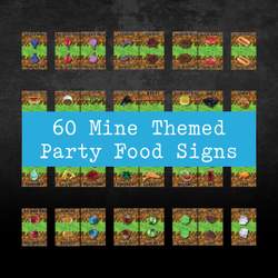 Minecraft Food Signs - Minecraft