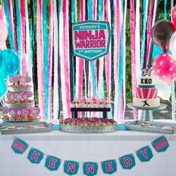 American Ninja Warrior Inspired 7th Birthday Party - American Ninja Warrior