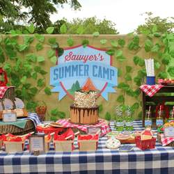 A Summer Camp 5th Birthday Adventure - Camping / Summer Camp