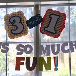 3 and 1 is SO much fun! - Carnival Party