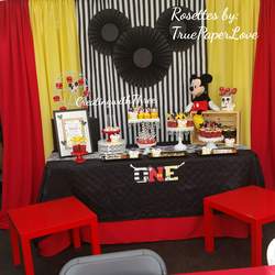 Jaime's Mickey Mouse 1st Birthday party - Mickey Mouse