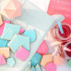 Geometric Valentine's Day - None