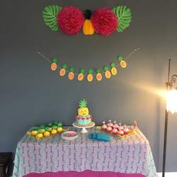 Gabrielle's pineapple flamingo party  - Pineapple flamingo 