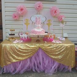 Liliana's 1st Birthday Ballerina Theme - Ballerina