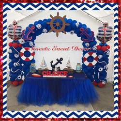 Nautical Baby Shower by: Sweets Event Decor - Nautical