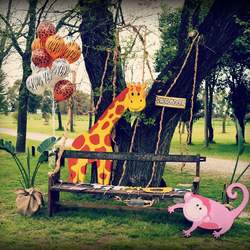 Aahaan turns two - Jungle themed
