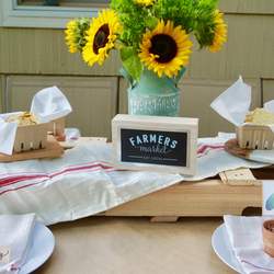Farmer's Market to Table: Summer Dinner Party - Farmer's Market